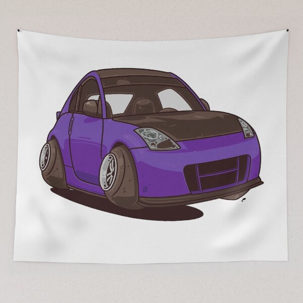 Item preview, 2007 Nissan 350Z in cartoonized version designed and sold by bmPROductions.
