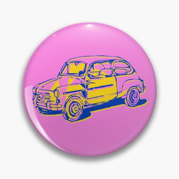 Item preview, Fiat 600 Pinky designed and sold by dabadava.
