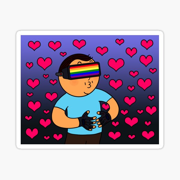 Item preview, Virtual Reality Glasses Gay Pride Love designed and sold by Nalidsa Sukprasert.