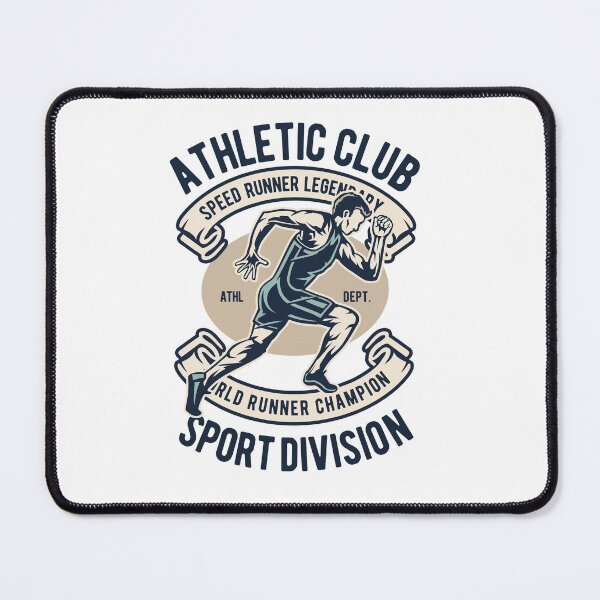 Item preview, Athletic Club Sport Division Retro Illustration designed and sold by Arko  Ranger.