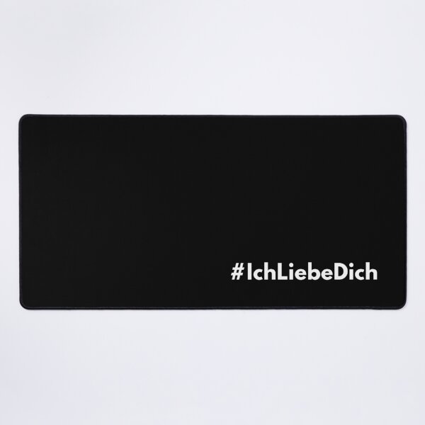 Item preview, Hashtag Ich liebe dich - German I love you - Deutsch designed and sold by HashtagZone.