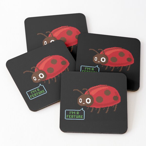 Item preview, I’m a feature - Ladybug - Software developer designed and sold by Deadlypixel.