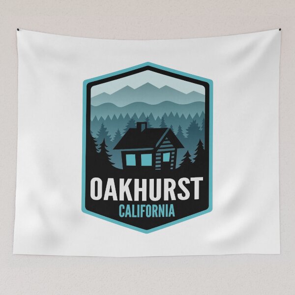 Item preview, Oakhurst California Mountain Town Cabin designed and sold by HalpinDesign.