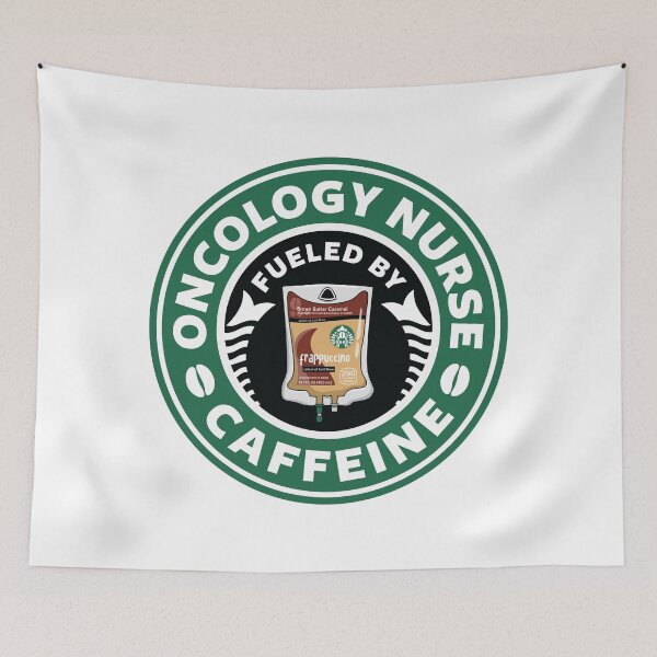 Item preview, Oncology Nurse Fueled By Caffeine designed and sold by spacedowl.