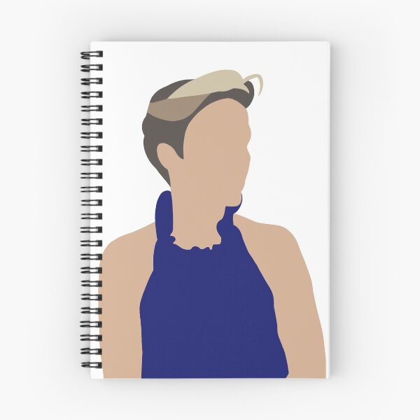 Item preview, Vicky McClure in a blue dress illustration  designed and sold by CrimeDesigns.