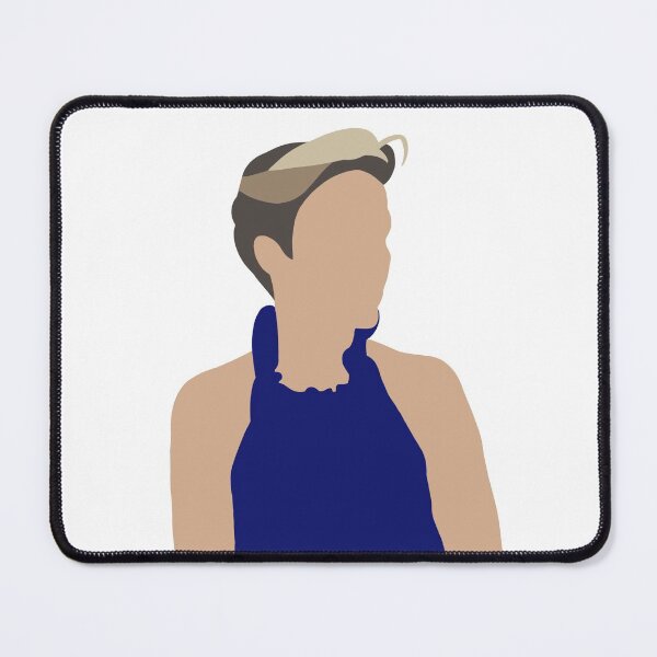 Item preview, Vicky McClure in a blue dress illustration designed and sold by CrimeDesigns.