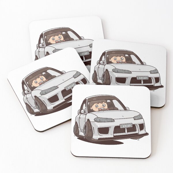 Item preview, 2002 Nissan Silvia S15 in cartoonized version designed and sold by bmPROductions.