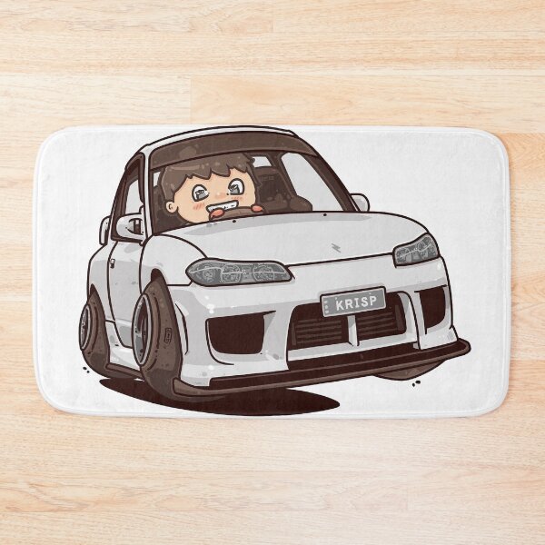 Item preview, 2002 Nissan Silvia S15 in cartoonized version designed and sold by bmPROductions.