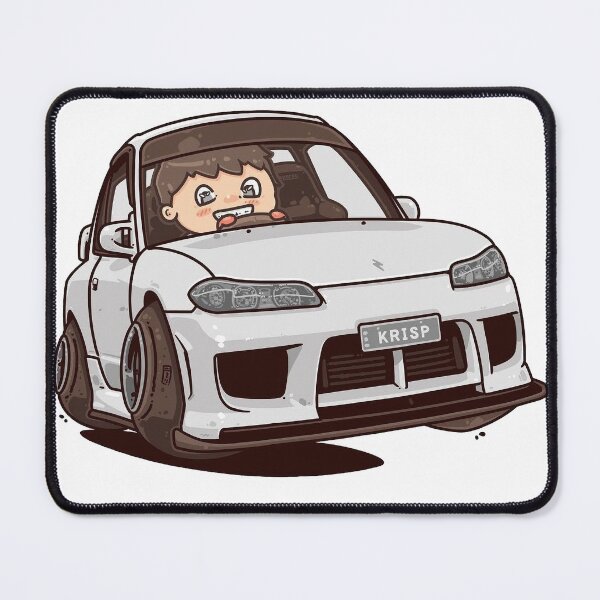 Item preview, 2002 Nissan Silvia S15 in cartoonized version designed and sold by bmPROductions.