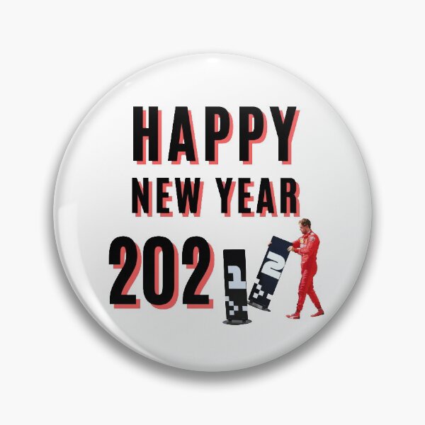 Item preview, Happy New Year from Seb (black) designed and sold by F1TwoTee.