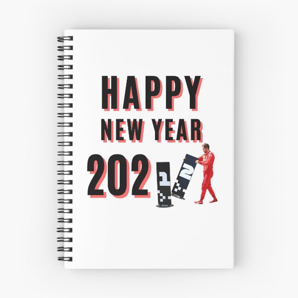 Item preview, Happy New Year from Seb (black) designed and sold by F1TwoTee.