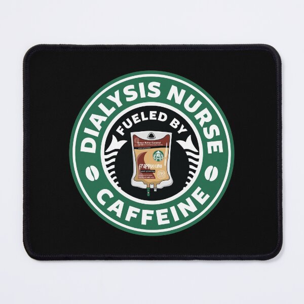 Item preview, Dialysis Nurse Fueled By Caffeine designed and sold by spacedowl.