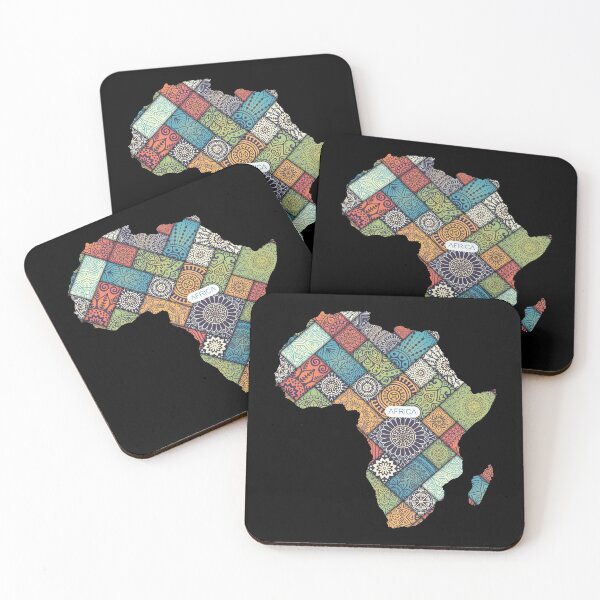 Item preview, Africa Map designed and sold by tambustore.