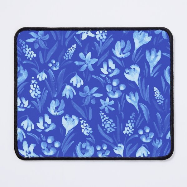 Item preview, Blue primroses designed and sold by Irina Ivanova.