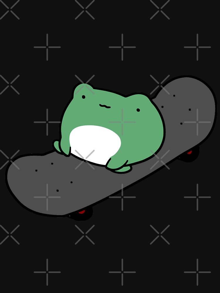 "Skateboarding Frog" Tshirt by SaradaBoru Redbubble