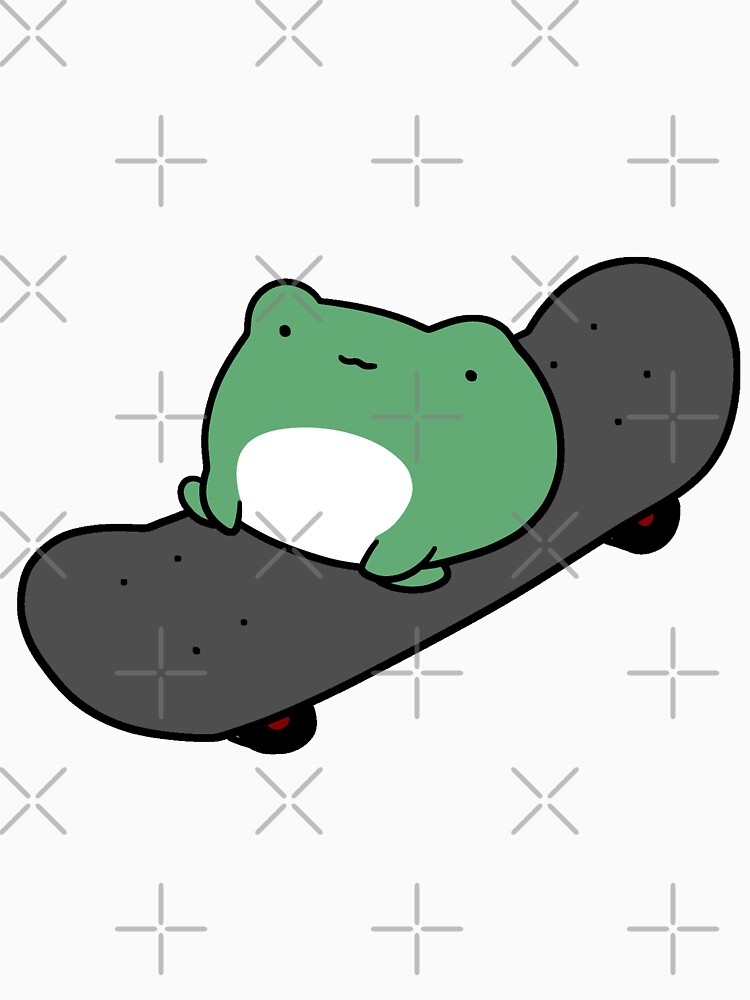 Skateboarding Frog by SaradaBoru