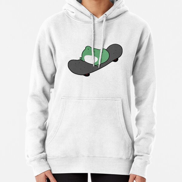 Rana de skateboarding Sudadera con capucha