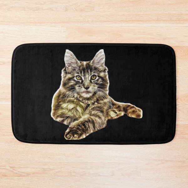 Item preview, maine coon cat TSHIRT designed and sold by GOLDFAMILYSHOP.