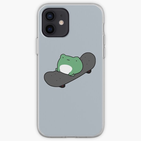 Skateboarding Frog iPhone Soft Case