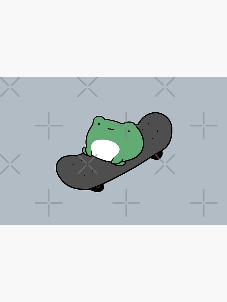Skateboarding Frog by SaradaBoru