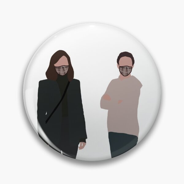 Item preview, Kelly MacDonald + Vicky McClure behind the scenes illustration from series 6  designed and sold by CrimeDesigns.