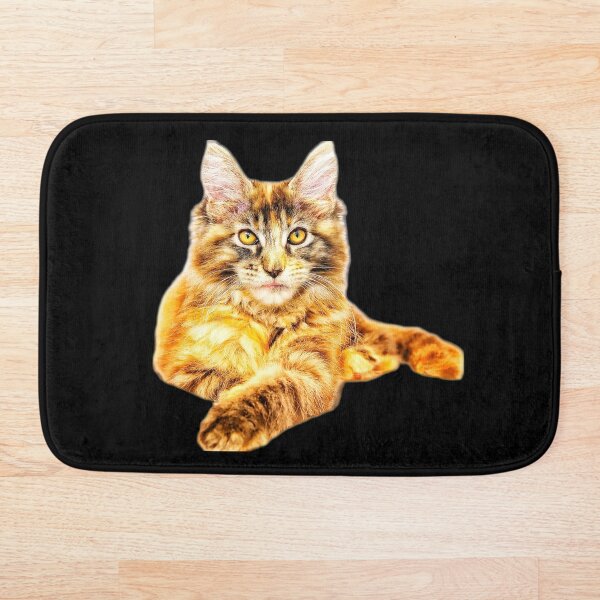 Item preview, maine coon cat TSHIRT designed and sold by GOLDFAMILYSHOP.