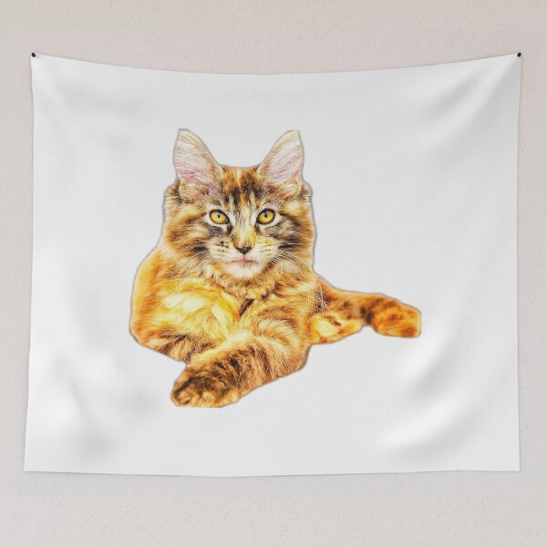 Item preview, maine coon cat TSHIRT designed and sold by GOLDFAMILYSHOP.