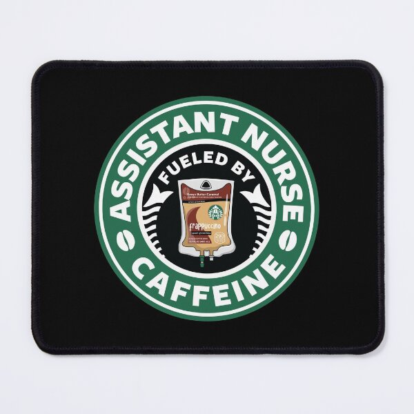 Item preview, Assistant Nurse Fueled By Caffeine designed and sold by spacedowl.