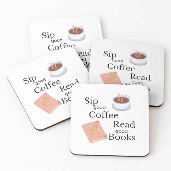 Item preview, drink coffee and read books designed and sold by DareDreams.