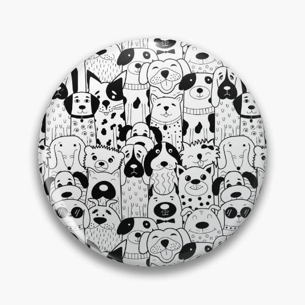 Item preview, Dog Seamless Pattern  designed and sold by AnimalColors.