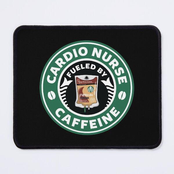 Item preview, Cardio Nurse Fueled By Caffeine designed and sold by spacedowl.