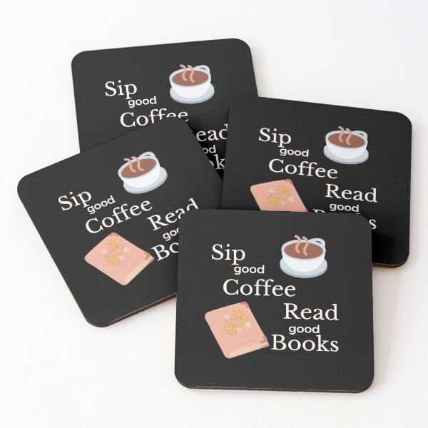 Item preview, drink coffee and read books designed and sold by DareDreams.