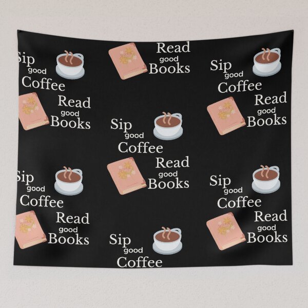 Item preview, drink coffee and read books designed and sold by DareDreams.