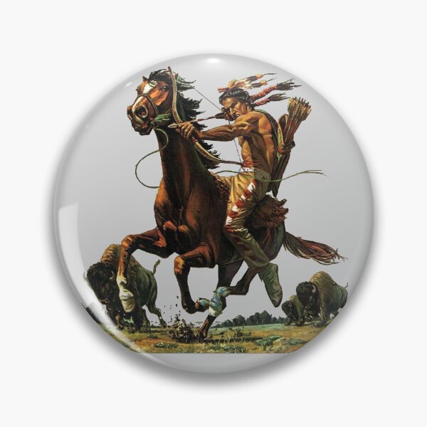 Artikelvorschau, Sioux Horseman Rider Indianerstamm Nr. 1477 entworfen und verkauft von TheAplus.