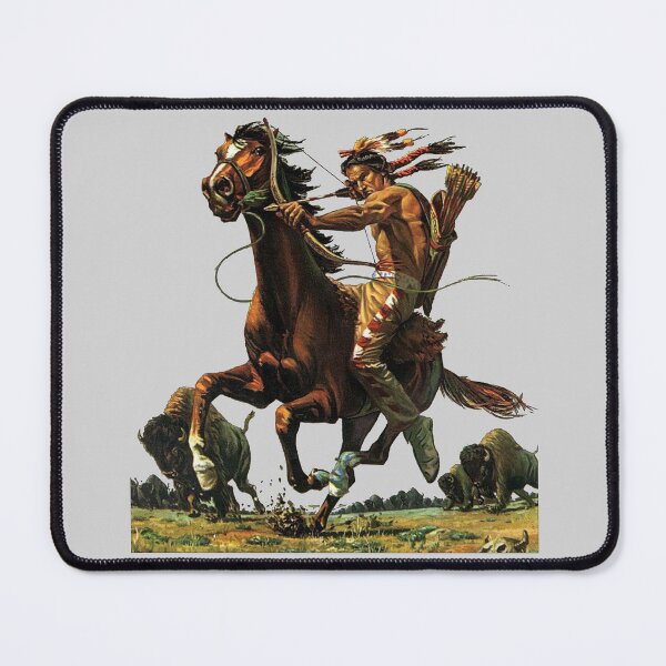 Item preview, Sioux Horseman Rider Native American Indian Tribe #1477 designed and sold by TheAplus.