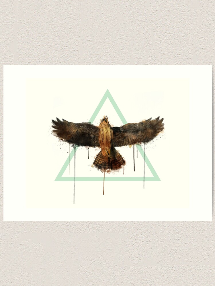 Alternate view of Falcon Art Print