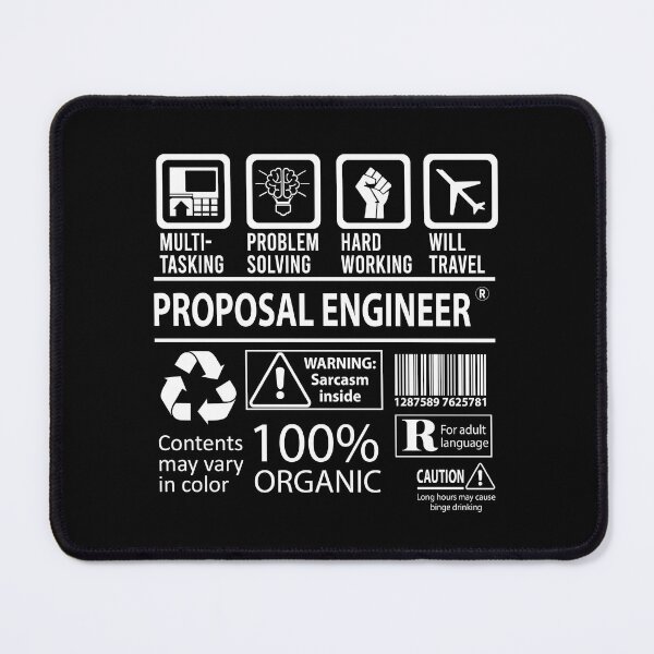 Item preview, Proposal Engineer T Shirt - MultiTasking Certified Job Gift Item Tee designed and sold by oslandefren.