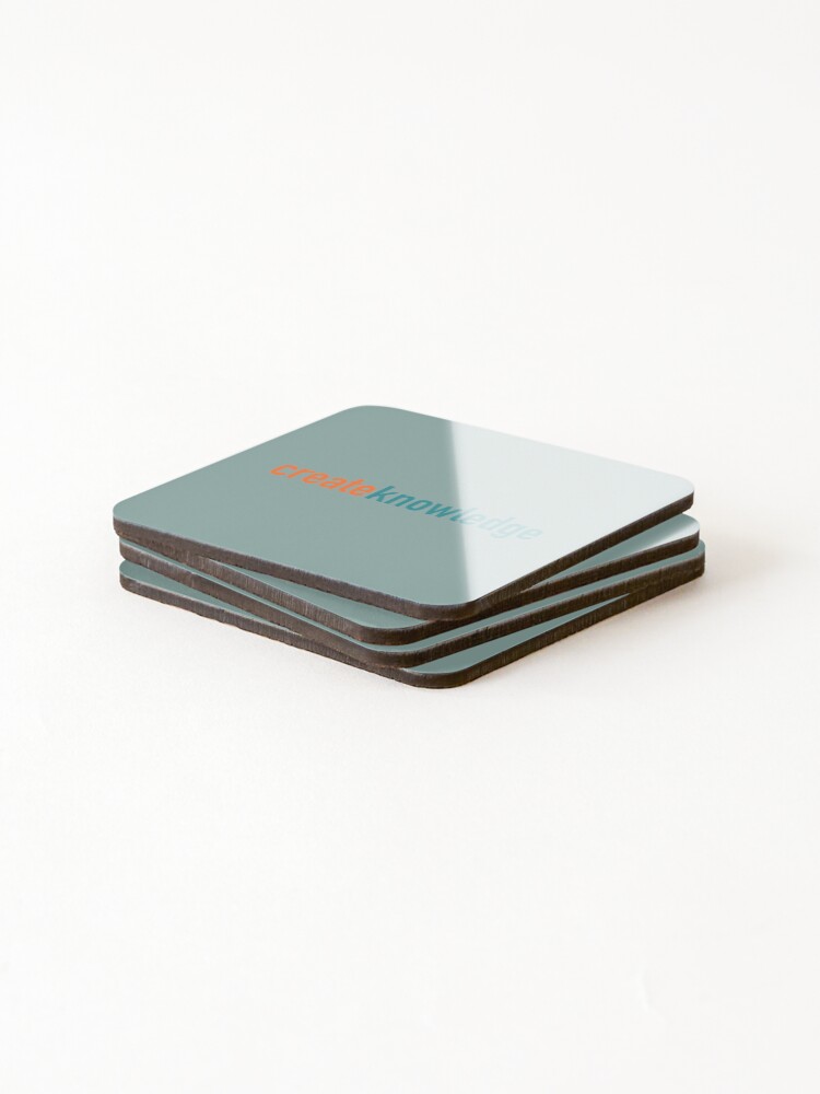 Thumbnail 4 of 5, Coasters (Set of 4), Create Knowledge designed and sold by PhDoer.