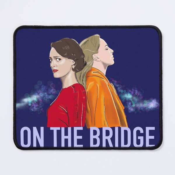 Item preview, Fleabag and Villanelle on the Bridge designed and sold by PG Illustration.