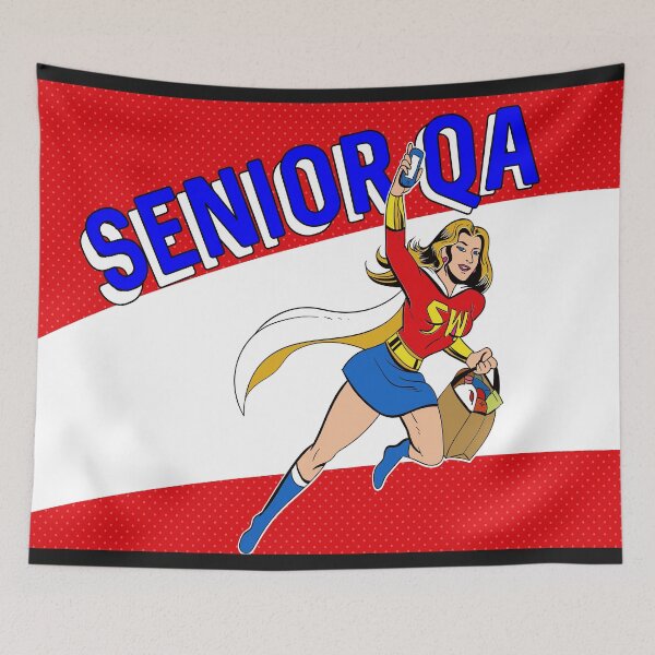 Item preview, Senior QA Strong Tester designed and sold by ProtonProject.