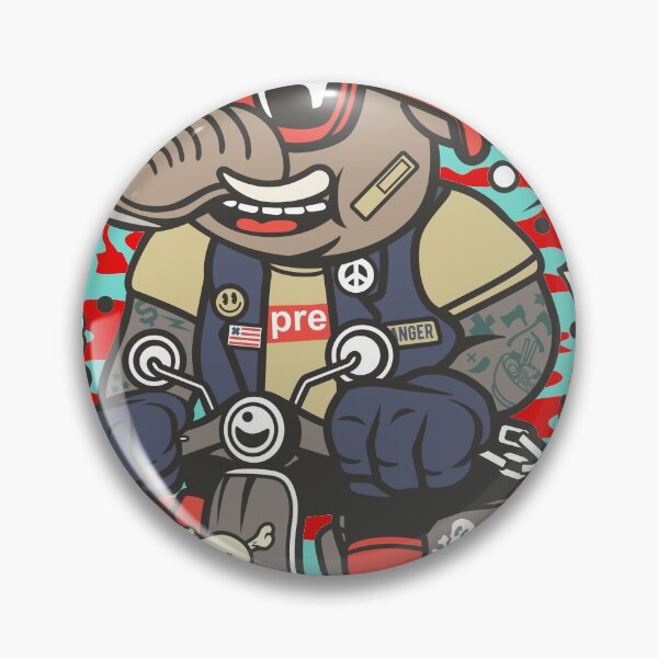 Item preview, Elephant Scooterist designed and sold by SagesZ.