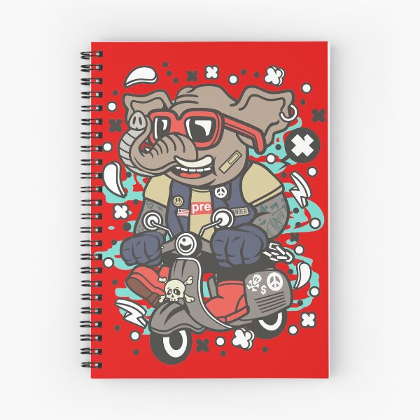 Item preview, Elephant Scooterist designed and sold by SagesZ.