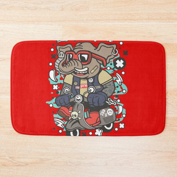 Item preview, Elephant Scooterist designed and sold by SagesZ.