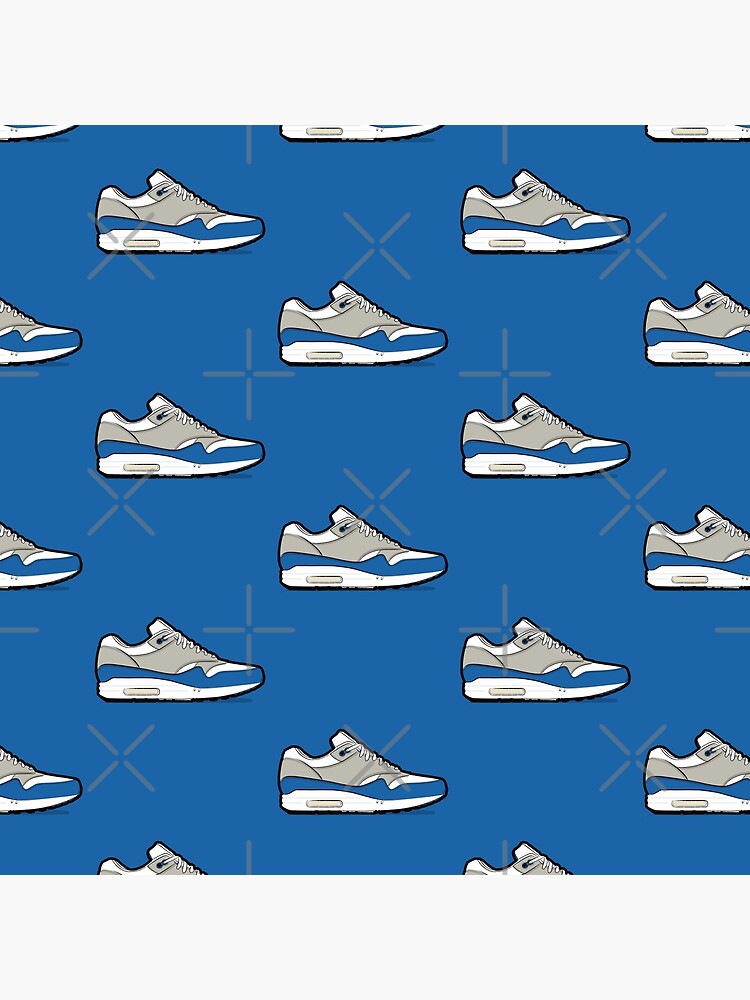 Air Max 1 OG Blue Art Board Print by Graphkicks