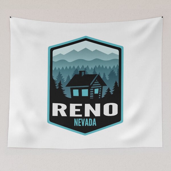 Artikelvorschau, Reno Nevada Mountain Town Cabin entworfen und verkauft von HalpinDesign.