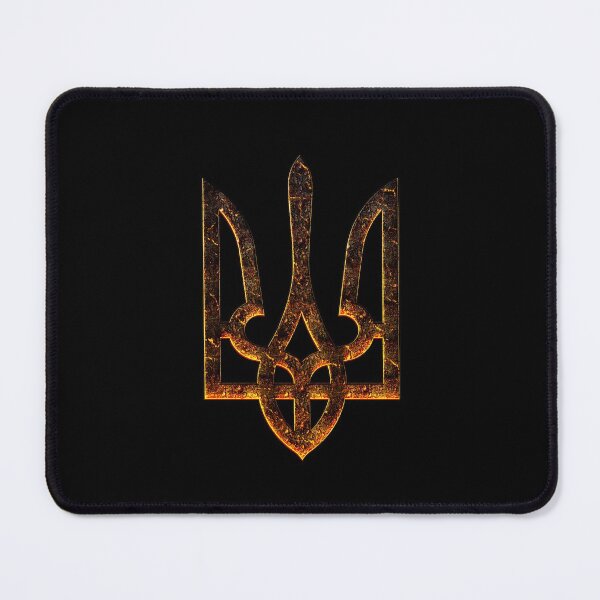 Item preview, Incandescent Trident, Ukrainian Coat of Arms designed and sold by yulia-rb.