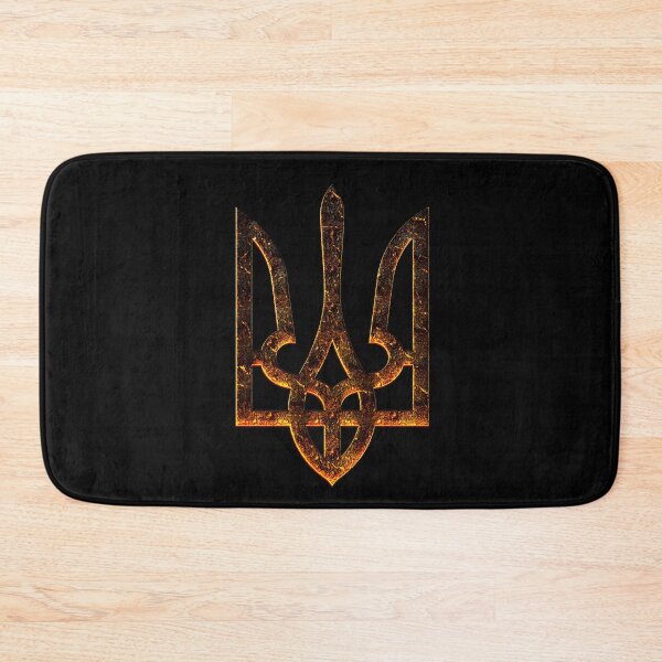 Item preview, Incandescent Trident, Ukrainian Coat of Arms designed and sold by yulia-rb.