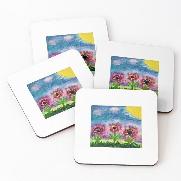 Item preview, Playful flowers designed and sold by AnAbstractHue.