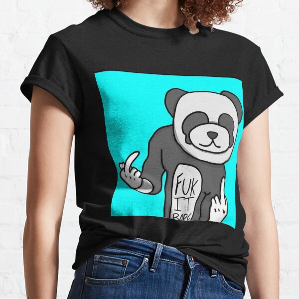 upside fuk it bear Classic T-Shirt