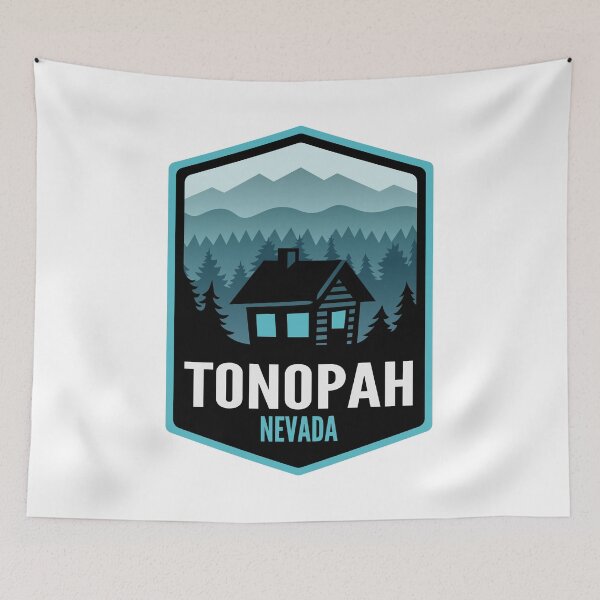 Item preview, Tonopah Nevada Mountain Town Cabin designed and sold by HalpinDesign.